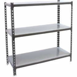 Structure solide en acier renforcé – Supporte jusqu’à 180 kg de point de flexion par étagère. Poids certifié. Large espace de ...