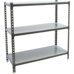 Simonrack - tagère Rangement, 900x900x400 mm, 3 Niveaux, 180 kg Capacité de Charge et Point de Flexion, Métal , Étagère Garage, Anthracite/Galvanisé
