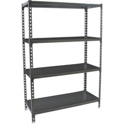 Simonrack - tagère Rangement, 1500x1000x500 mm, 4 Niveaux, 180 kg Capacité de Charge et Point de Flexion, Métal , Étagère Garage, Anthracite