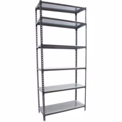 Structure solide en acier renforcé – Supporte jusqu’à 180 kg de point de flexion par étagère. Poids certifié. Large espace de ...