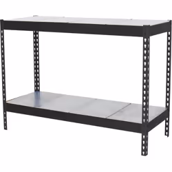 Structure solide en acier renforcé – Supporte jusqu’à 600 kg de point de flexion par étagère. Poids certifié. Large espace de ...