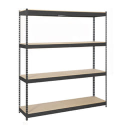 Etagère charge lourde ecoforte 1506-4 chipboard antracite/bois - 2000x1500x600 400Kg Simonrack