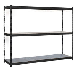 SimonRack Étagère Industrielle, 2000x1200x600 mm, 3 Niveaux, 400 kg Capacité de Charge et Point de Flexion, Métal, Étagère Charge Lourde,