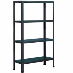 Structure solide en acier renforcé – Supporte jusqu’à 100 kg de point de flexion par étagère. Poids certifié. Grande capacité ...