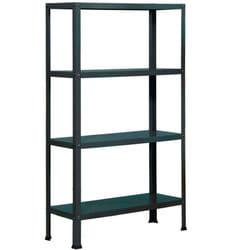 Simonrack - tagère de Bureau/Bibliothèque, 1600x1000x300 mm, 4 Niveaux, 100 kg par Niveau, Métal Style Industriel, Anthracite – Simon Home