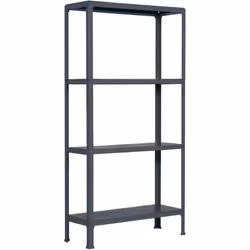 Structure solide en acier renforcé – Supporte jusqu’à 150 kg de point de flexion par étagère. Poids certifié. Grande capacité ...