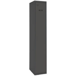 Vestiaire Métallique 1 Porte, 1800x300x500 mm, Module additionnel, Serrure à Clé et Aérations, Gris/Bleu Simonlocker - Simonrack