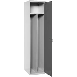Vestiaire Métallique 1 Porte, 1800x400x500 mm, Module additionnel, Serrure à Clé et Aérations, Anthracite Simonlocker - Simonrack