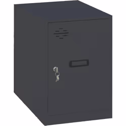 Mini casier en métal de couleur ANTHRACITE et la porte ANTHRACITE Les dimensions sont de 475x300x500mm Il est livré DÉMONTÉ e ...