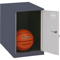 SIMONLOCKER casier en métal (47,5x30x50cm) ANTHRACITE ET GRIS