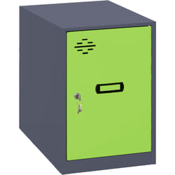 Simonlocker casier en métal (47,5x40x50cm) anthracite et vert