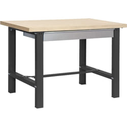 Etabli simonwork BT6L mdf 1BOX 1800x750 antracite/bois - 865x1800x750 600Kg Simonrack