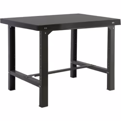 Établi avec vis et plateau en métal Il est de couleur ANTHRACITE Les dimensions de cet établi sont : 830x1200x730 mm Et il a  ...