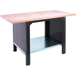 Tabli simonwork (86,5x150x75cm) anthracite et hêtre