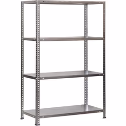 Structure solide en acier renforcé – Supporte jusqu’à 75 kg de point de flexion par étagère. Poids certifié. Large espace de  ...