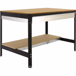 Structure solide en acier renforcé – Supporte jusqu’à 400 kg de point de flexion. Poids certifié. Large surface de travail –  ...