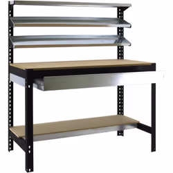 Structure solide en acier renforcé – Supporte jusqu’à 600 kg de point de flexion. Poids certifié. Large surface de travail –  ...