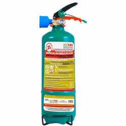 🔥 Ecofire 2L – L’Extincteur Écologique le Plus Avancé du Marché | Efficace contre les Feux de Type A, B, F et L | Certifié e ...