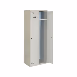 Casier en métal DIY et ses dimensions sont (hauteur x largeur x longueur) : 1800x600x500 mm Il a 2 corps et 2 portes de coule ...