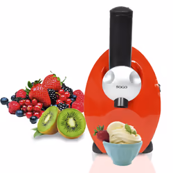 Sogo FDM-SS-5245 sorbetière Coupe réfrigérante shake maker 150 W Rouge