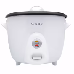Sogo ARR-10065, Blanc, 1,5 L, Foie, 500 W, 200 mm, 250 mm