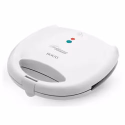 Sogo SAN-SS-1845 gaufrier et appareil à croque-monsieur 800 W Blanc