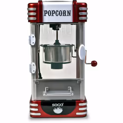 Sogo PAL-SS-11350 machine à popcorn Noir, Rouge, Acier inoxydable - Vue supplémentaire 7