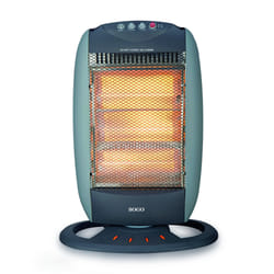 Sogo CAL-SS-18223 appareil de chauffage Intérieure Noir, Gris 1200 W Chauffage d'appoint électrique halogène