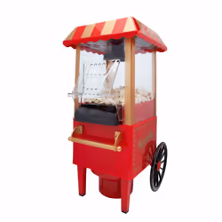 Sogo PAL-SS-11330 machine à popcorn Noir, Rouge 3 min 1200 W