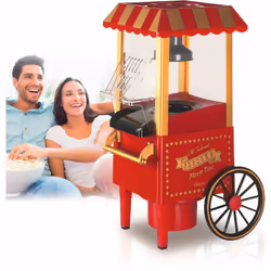 Sogo PAL-SS-11330 machine à popcorn Noir, Rouge 3 min 1200 W