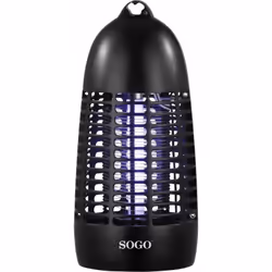 Sogo Super Mata Insectos, Automatique, Insectiseur, Noir, 30 m², LED, CE