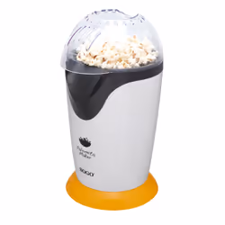 Sogo PAL-SS-11320-Y machine à popcorn Noir, Blanc 3 min 1200 W