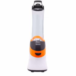 Sogo BAT-SS-5515-O, Blender sport, 0,6 L, 350 W, Noir, Orange, Blanc