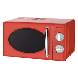 Sogo HOR-SS-890, Comptoir, Micro-onde simple, 20 L, 700 W, Rotatif, Rouge