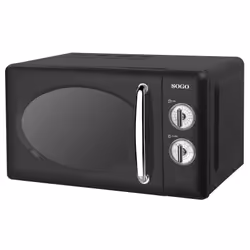 Sogo HOR-SS-890, Comptoir, Micro-onde simple, 20 L, 700 W, Rotatif, Noir