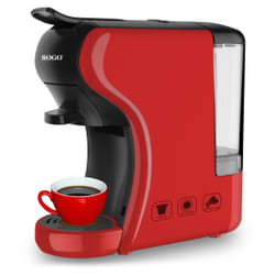 Sogo CAF-SS-5675-R machine à café Machine à expresso 0,6 L