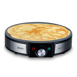 Sogo CMA-SS-7187 appareil à crêpes 1 crèpe(s) 1200 W Noir