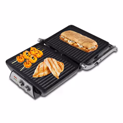 Sogo SAN-SS-7137 gaufrier et appareil à croque-monsieur 2000 W Noir, Acier inoxydable