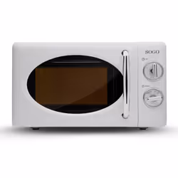 Sogo HOR-SS-890-W, Comptoir, Micro-onde simple, 20 L, 700 W, Rotatif, Blanc