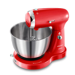 Sogo BAT-SS-14506-R robot de cuisine 350 W 3,2 L Rouge, Acier inoxydable