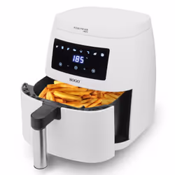 Sogo FRE-SS-10810 friteuse Double 4,5 L Autonome 1500 W Friteuse d’air chaud Blanc