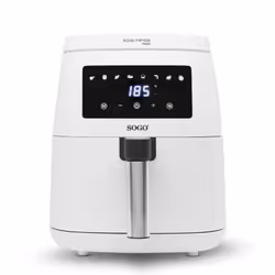 Sogo FRE-SS-10810 friteuse Double 4,5 L Autonome 1500 W Friteuse d’air chaud Blanc
