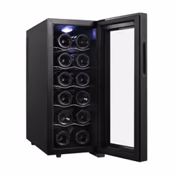 Sogo NEV-SS-21905 refroidisseur à vin Refroidisseur de vin compresseur Pose libre Gris 12 bouteille(s)