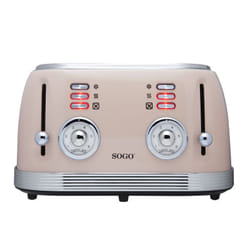 Sogo TOS-SS-5475 grille-pain 6 4 part(s) Beige