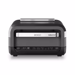 Sogo SS-10130, Friteuse d’air chaud, 4 L, 50 °C, 230 °C, Unique, Noir