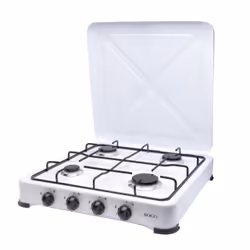 Sogo COC-SS-10270 plaque Blanc Comptoir 49 cm Gaz 4 zone(s)