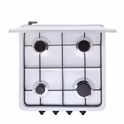 Sogo COC-SS-10270 plaque Blanc Comptoir 49 cm Gaz 4 zone(s)