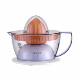 Sogo EXP-SS-5223 Centrifugeuse Presse-agrumes 40 W Orange, Translucide
