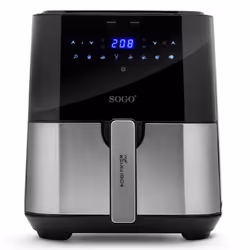 Sogo FRE-SS-10830, Friteuse d’air chaud, 5 L, 80 °C, 200 °C, 60 min, Unique