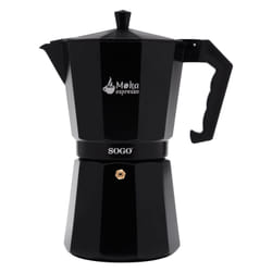 Sogo CAF-SS-7620 machine à café manuelle Cafetière à moka Noir